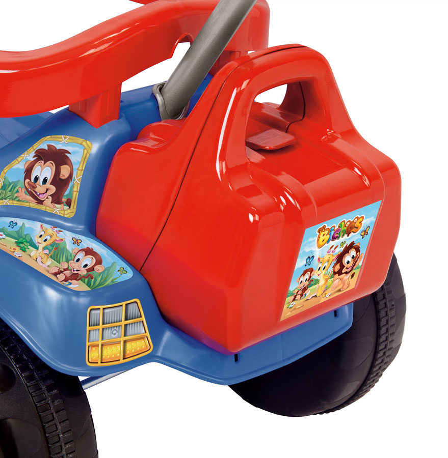 TRICICLO TICO-TICO BICHOS AZUL COM ARO MAGIC TOYS 3510