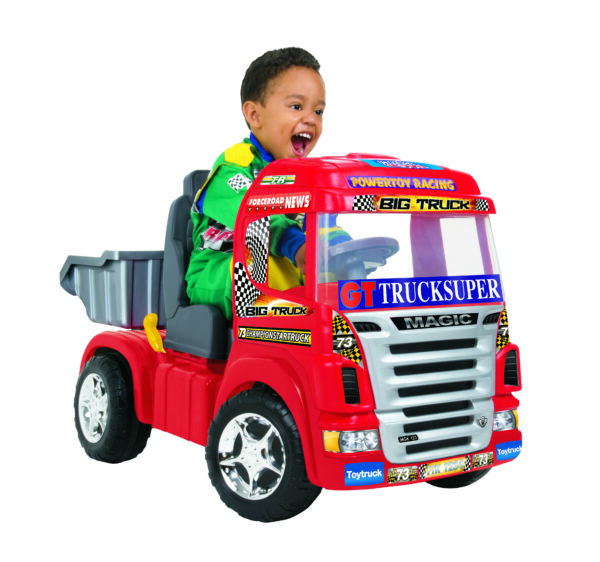 Caminhão Big Truck Vermelho Eletronico