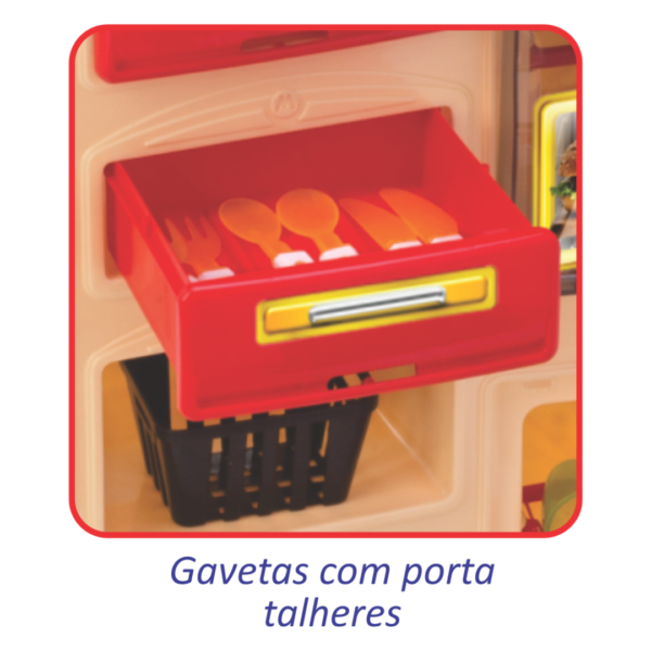 Cozinha master vermelha - Image 6